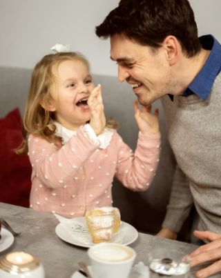 B&auml;ckerei Kemetm&uuml;ller Cafe m. Kind